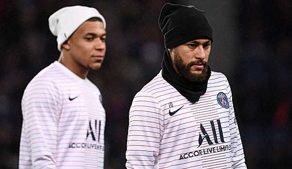 Kylian Mbappe und Neymar stehen bei den PSG-Ultras in der Kritik.