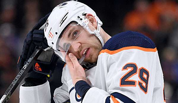 Leon Draisaitl muss weiter auf seinen 100. Scorerpunkt warten.