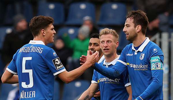 Tobias Müller und Christian Beck wollen auch am heutigen Samstagnachmittag gegen Carl Zeiss Jena jubeln.