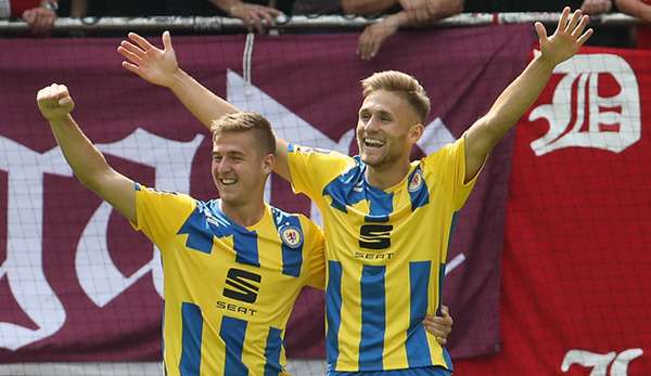 Martin Kobylanski und Leandro Putaro treffen am Wochende mit Eintracht Braunschweig auf den KFC Uerdingen.