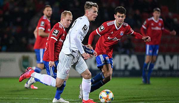 Jann-Fiete Arp traf im Hachinger Sportpark zum Sieg der Bayern.