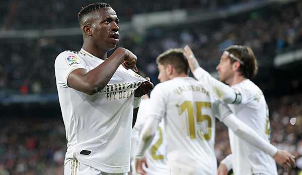 Wurde im Clasico mit seinem Treffer zum 1:0 für Real Madrid zum Matchwinner: Vinicius Junior.