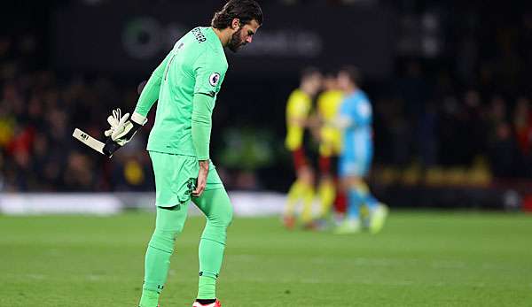 Alisson Becker wird dem FC Liverpool im Kampf um das Champions-League-Viertelfinale fehlen.