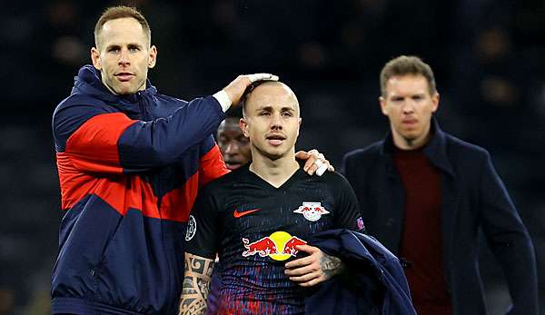 Peter Gulacsi von RB Leipzig richtet den Blick nach dem enttäuschenden 0:0 gegen den VfL Wolfsburg, dem zweiten Unentschieden in Folge, tabellarisch nach unten.