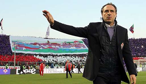 Cesare Prandelli wartet noch auf einen Titel mit dem AC Florenz