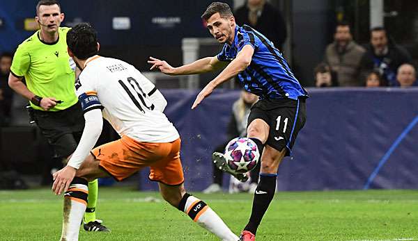 Remo Freuler erzielte im Achtelfinal-Hinspiel gegen den FC Valencia das zwischenzeitliche 3:0 für Atalanta Bergamo.