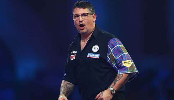 Gary Anderson ist in der Order of Merit auf Rang acht zurückgefallen.