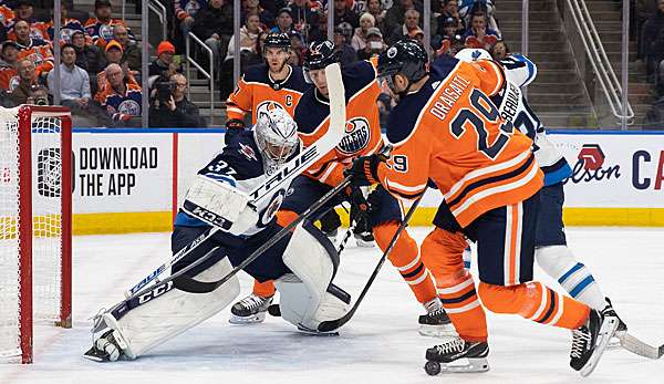 Leon Draisaitl ging gegen die Jets leer aus.