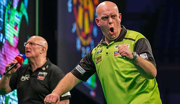 Zeigte am 6. Spieltag der Premier League gegen Gerwyn Price eine starke Leistung: Michael van Gerwen.