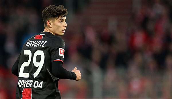 Trainer Peter Bosz von Bayer 04 Leverkusen rechnet fest mit einem Abschied von Kai Havertz im kommenden Sommer.