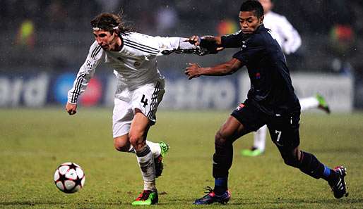 Real Madrid verlor das Hinspiel gegen Lyon mit 1:0