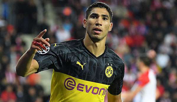 Achraf Hakimi spielt seit Sommer 2018 für Borussia Dortmund.