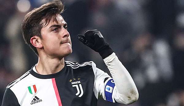 Derzeit führt Juventus mit Paolo Dybala die Serie-A-Tabelle mit einem Punkt Vorsprung vor Lazio Rom an.