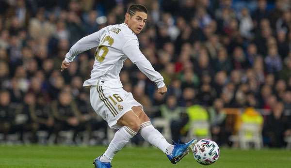 James Rodriguez steht bei Real Madrid vor dem Aus.