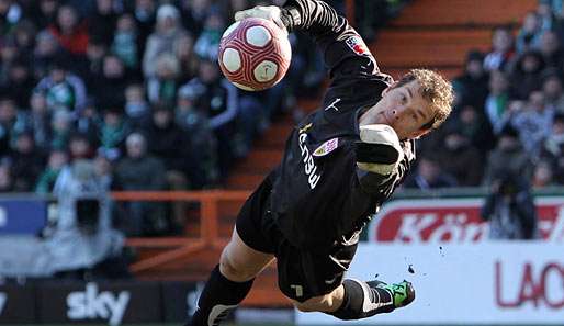 Jens Lehmann steht seit 2008 für den VfB Stuttgart im Tor