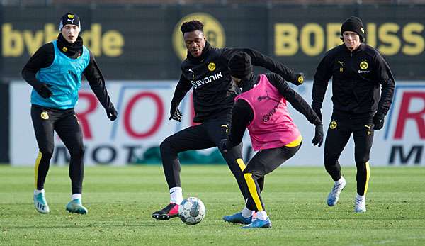 Dan-Axel Zagadou hat sich im Training eine Knieverletzung zugezogen.