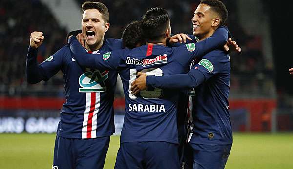 Zog mit PSG ins Champions-League-Viertelfinale ein: Ander Herrera (links).