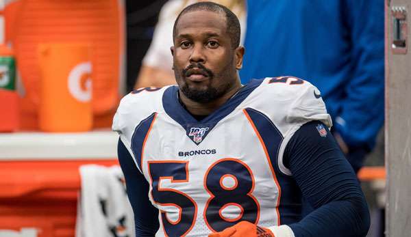 Von Miller wurde positiv auf das Coronavirus getestet.