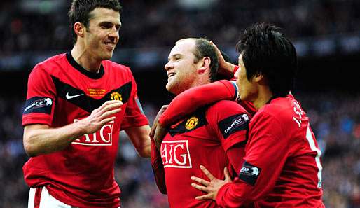 Wayne Rooney und Manchester United gewannen bereits den Ligapokal 