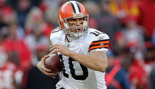 Brady Quinn wurde im Jahr 2007 von den Cleveland Browns gedraftet