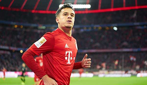 Wird dem FC Bayern München vorerst nicht mehr zur Verfügung stehen: Philippe Coutinho.