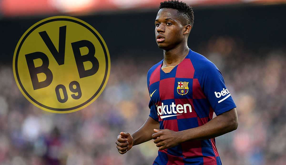 Könnte angeblich Jadon Sancho beim BVB beerben: Ansu Fati vom FC Barcelona.