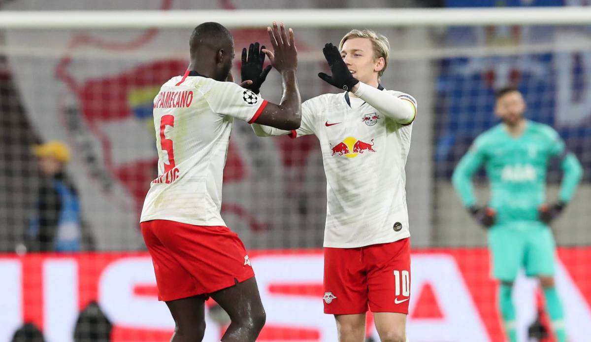 Emil Forsberg hat Dayot Upamecano gelobt.