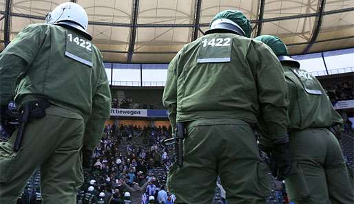 Beim Training am Dienstag waren erstmals seit dem Wochenende keine Polizisten anwesend