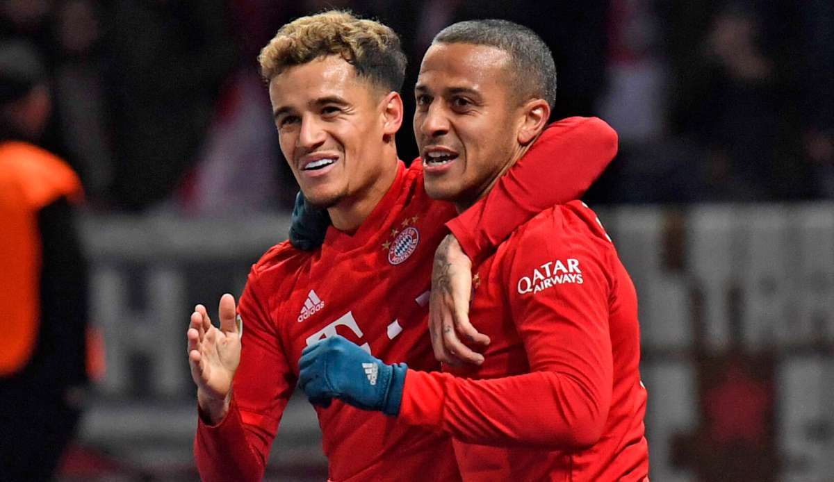 Thiago ist ein großer Befürworter von Coutinho beim FC Bayern.