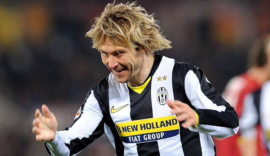 Pavel Nedved spielte zwischen 2001 und 2009 für Juventus.