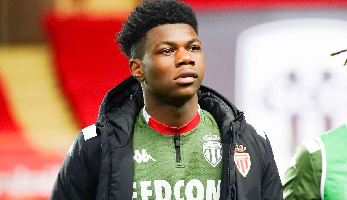 Aurelien Tchouameni spielt im Moment für die AS Monaco.