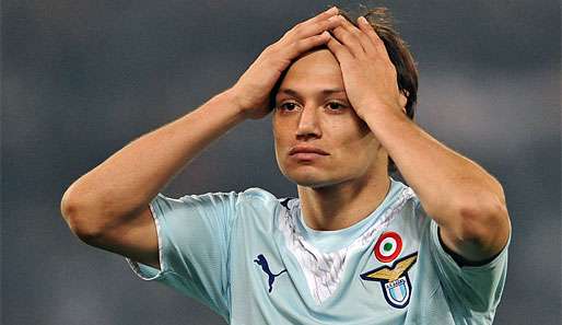 Mauro Zarate gewann 2009 mit Lazio Rom den italienischen Pokal und Supercup