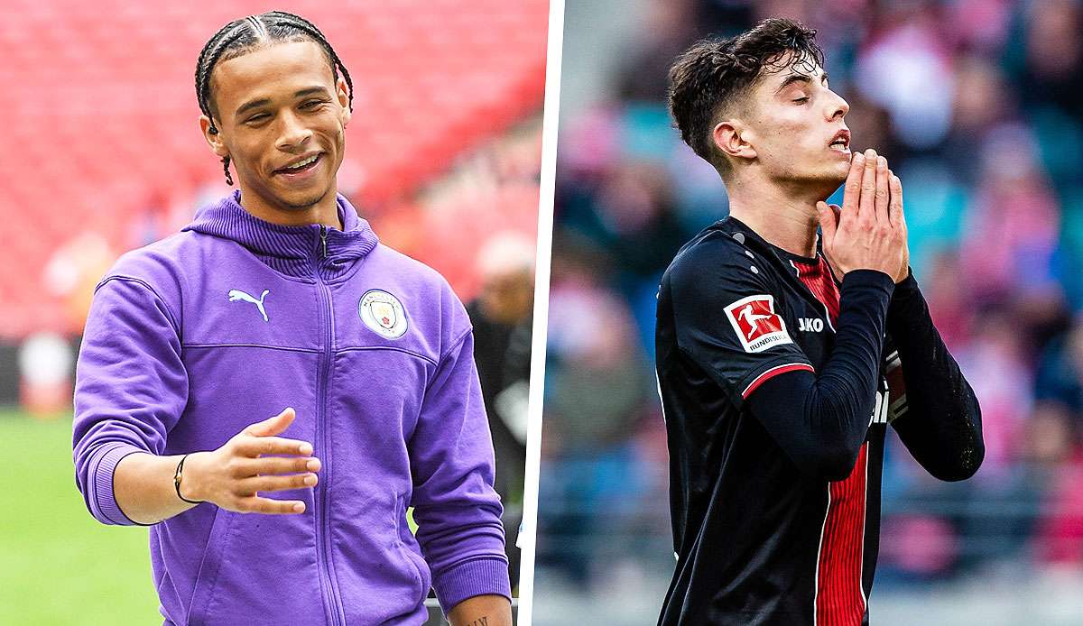 Leroy Sane steht offenbar vor einem Wechsel zum FC Bayern, Kai Havertz genießt hingegen nicht höchste Priorität bei den Münchnern.