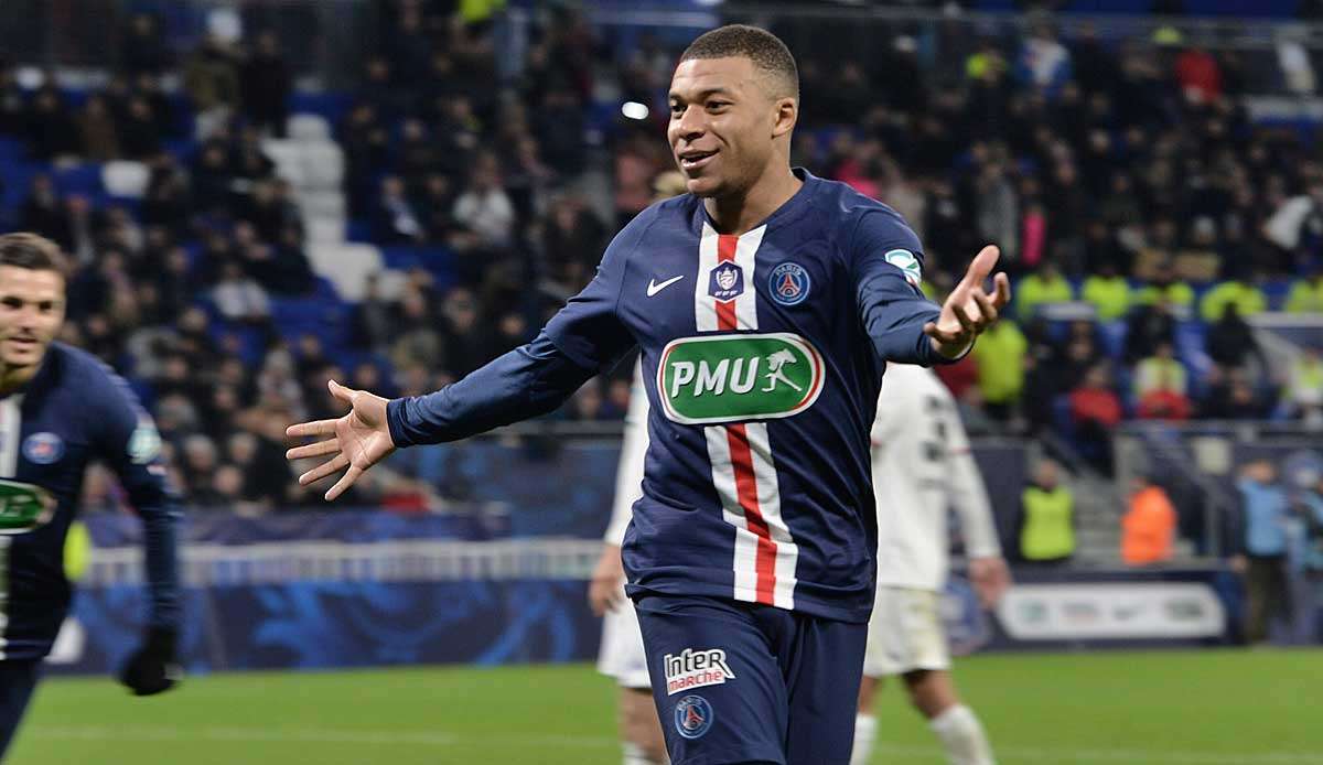 Trotz Gleichstand nun Torschützenkönig der Ligue 1: PSG-Star Kylian Mbappe.