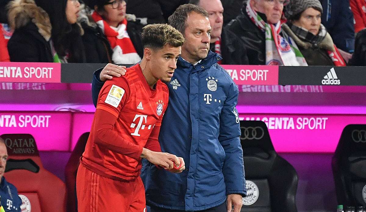 Flick hofft darauf, dass Coutinho in der aktuellen Saison noch auf den Platz zurückkehren kann.