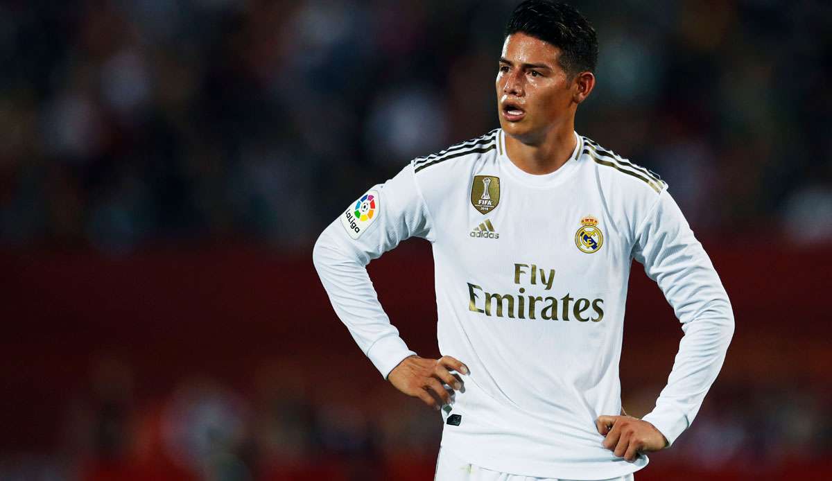 James Rodriguez soll auf dem Wunschzettel von Atletico Madrid stehen.