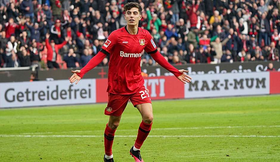 Kai Havertz könnte im Sommer zu einem Topclub wechseln.