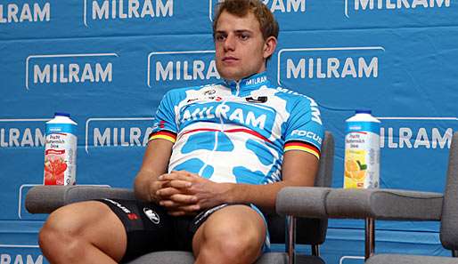 Gerald Ciolek vom Team Milram war bereits U-23-Weltmeister