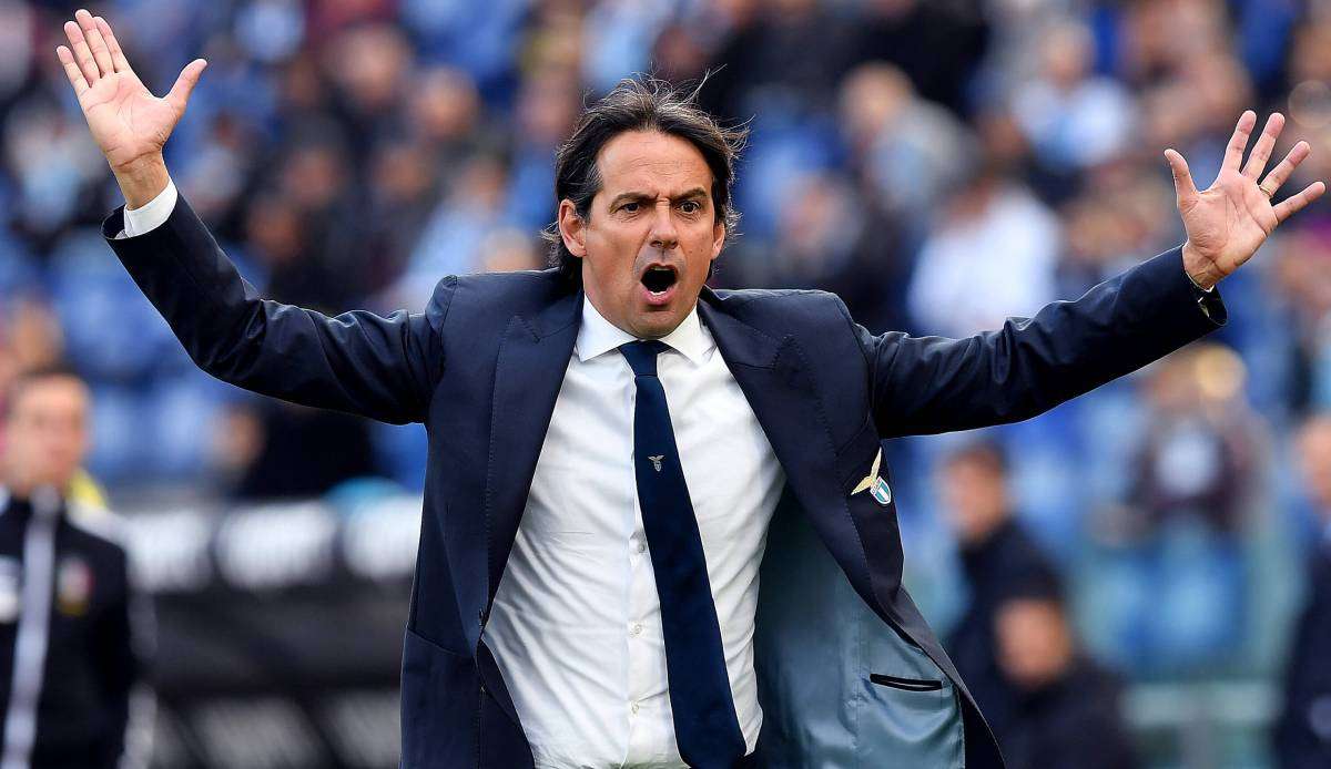 Simone Inzaghi ist seit 2016 Trainer der Laziali.