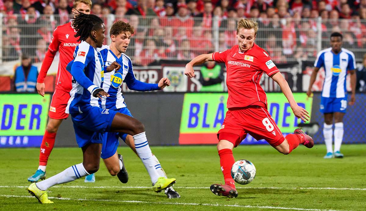 Das Spiel zwischen Hertha BSC und Union Berlin wird live auf DAZN gezeigt.