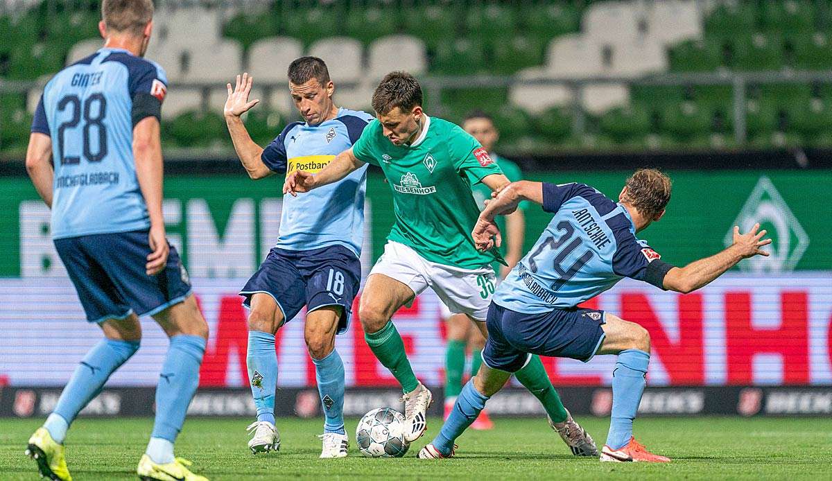 Werder Bremen hat sich einen Punkt gegen Borussia Mönchengladbach erkämpft.