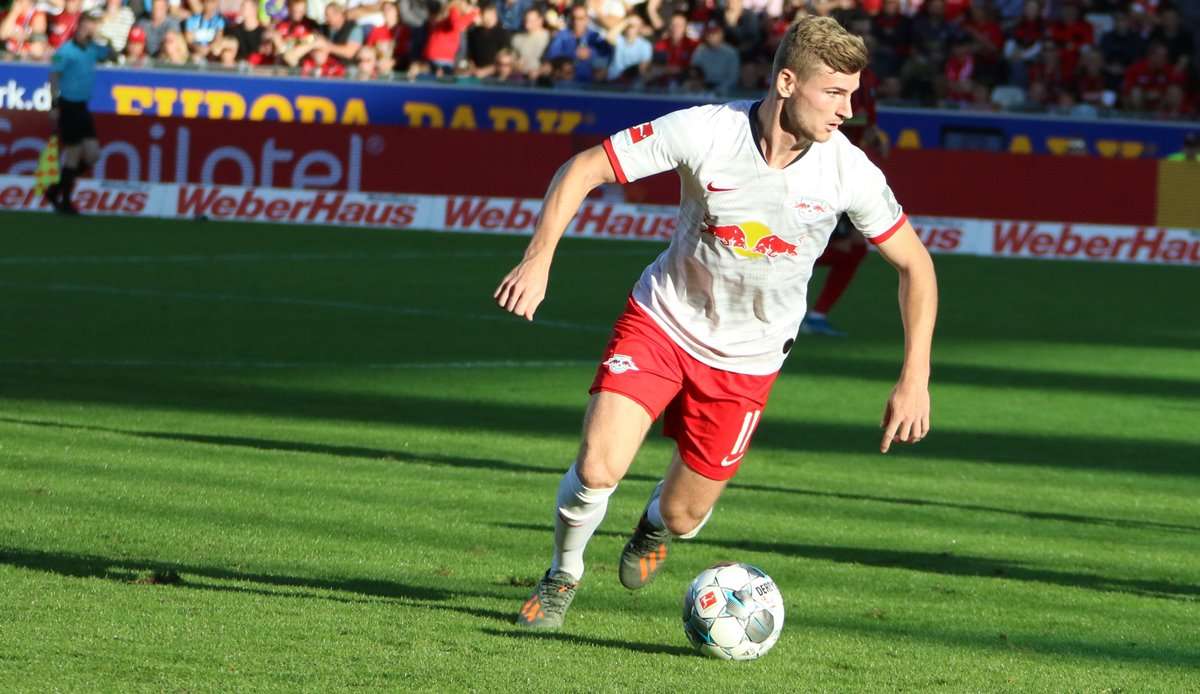 Leipzigs Timo Werner liegt mit 24 Toren auf Platz 2 der Torschützenliste der Bundesliga.