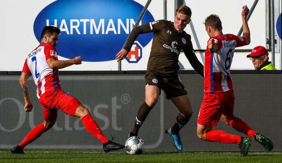 Der FC St. Pauli verlor im letzten Duell gegen Heidenheim mit 0:1.