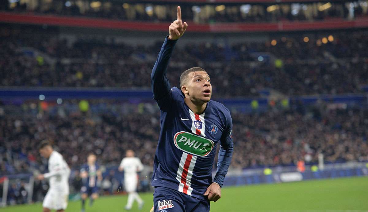 Mbappe will auch in Zukunft für PSG auflaufen.