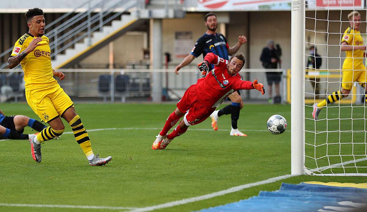 Dortmund hat sich in Paderborn durchgesetzt.