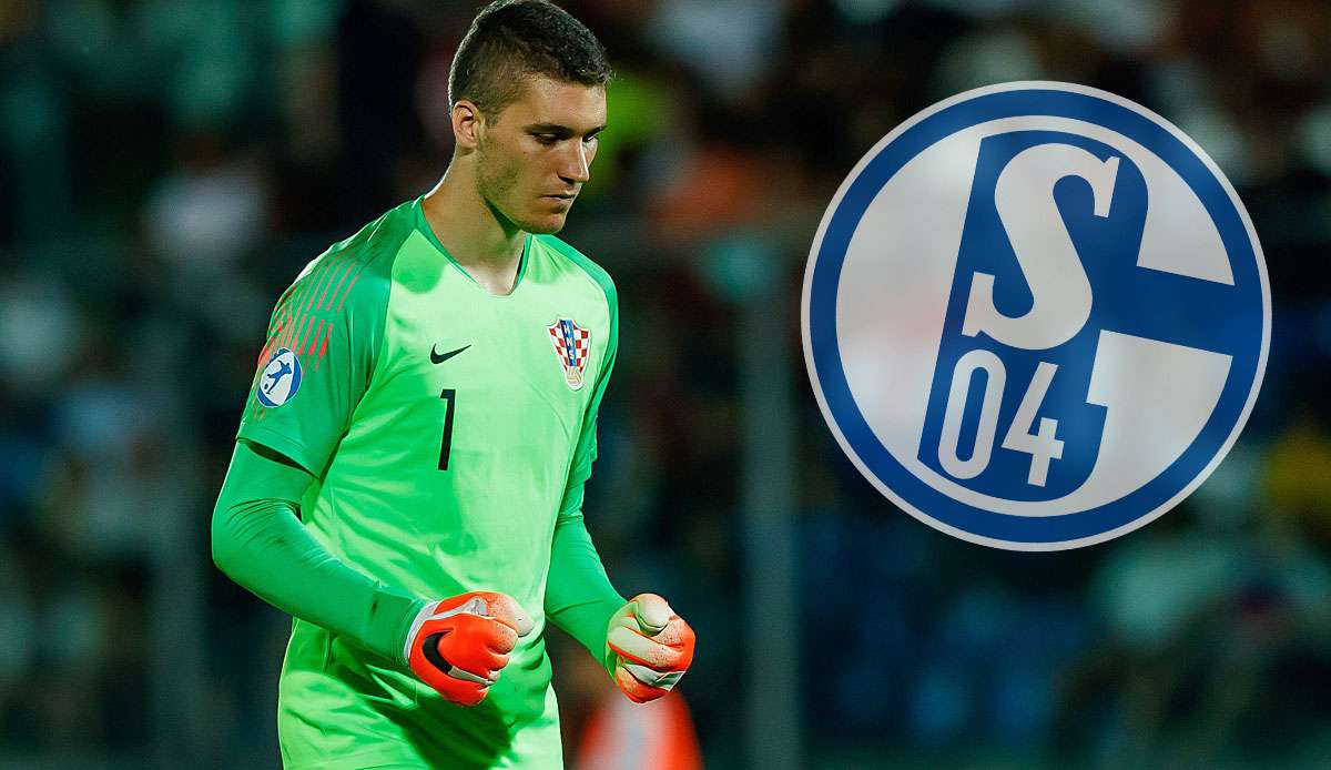 Die nächste Schalker Nummer eins? Ivo Grbic von Lokomotiva Zagreb soll das Interesse der Königsblauen geweckt haben.