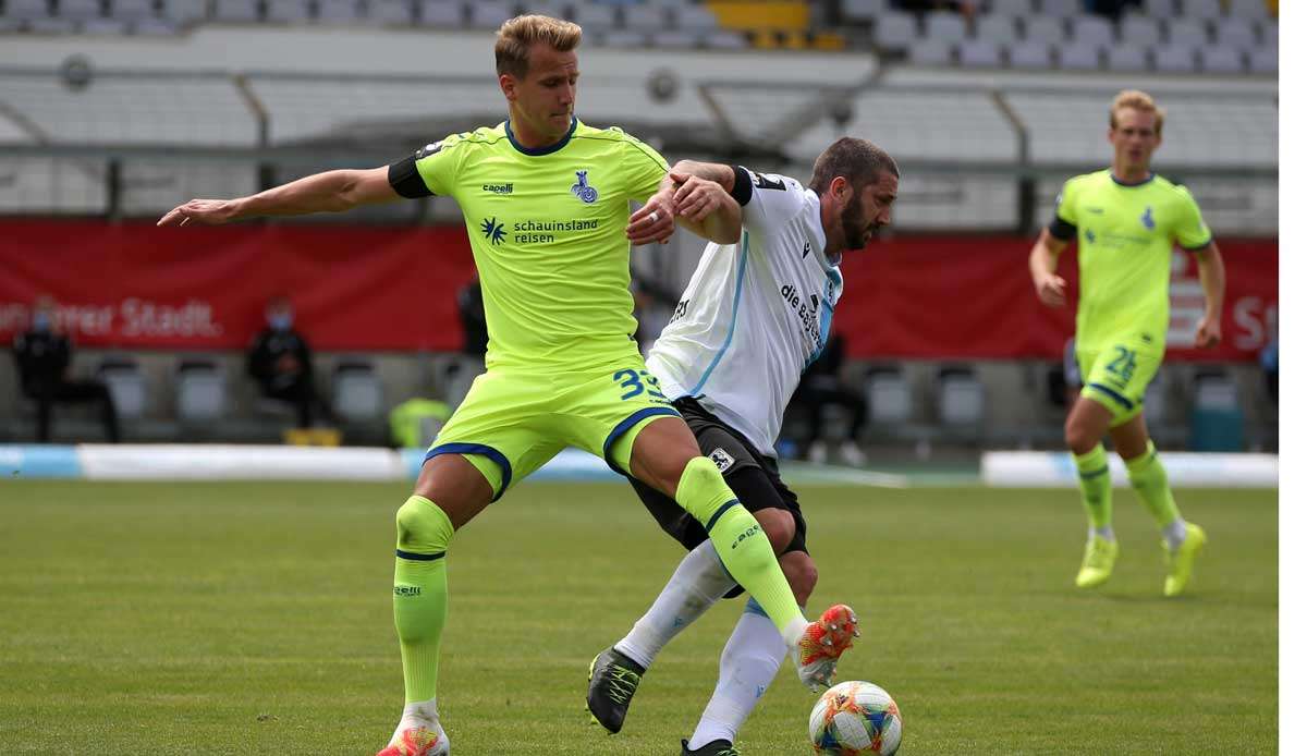 Der MSV Duisburg verlor am 28. Spieltag gegen 1860 München.