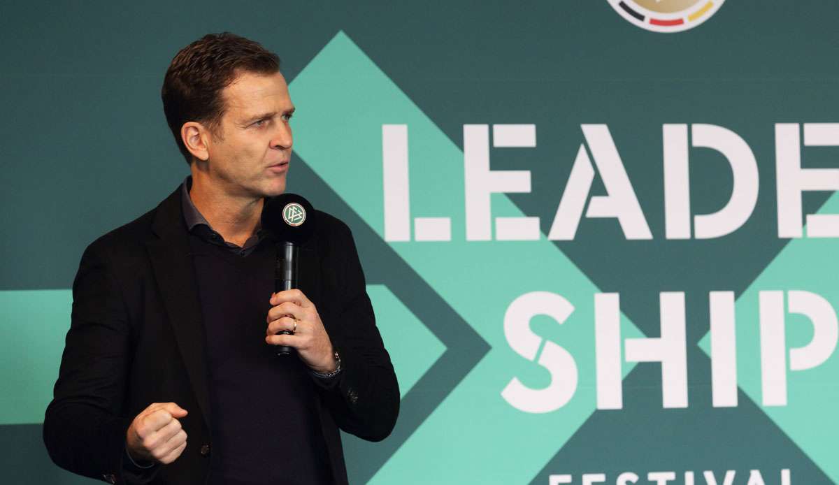Nationalmannschaftsdirektor Oliver Bierhoff plädiert dafür, die im Herbst anstehende Nations League nicht in Hin- und Rückspielen, sondern als Event an einem neutralen Ort auszutragen.
