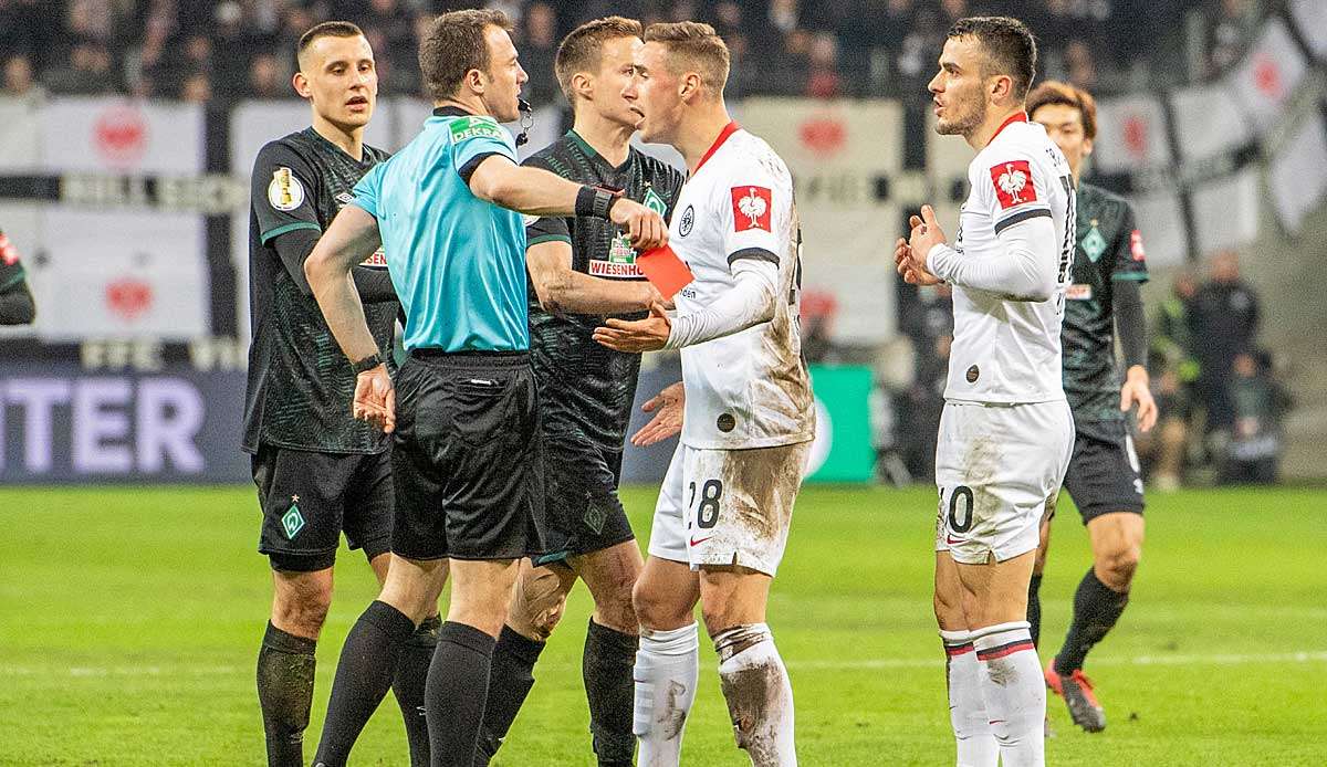 Werder Bremen und Eintracht Frankfurt spielen am Mittwochabend gegeneinander.