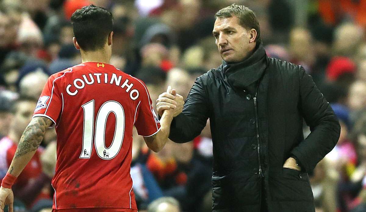 Brendan Rodgers hat sich zur Situation von Philippe Coutinho geäußert.